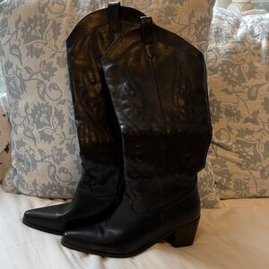 Black Cowboy Boots
